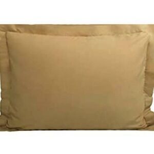 Pillow Sham Levinshohn Wonder Skirt Tailored Standard/Queen Pillow Sham Taupe